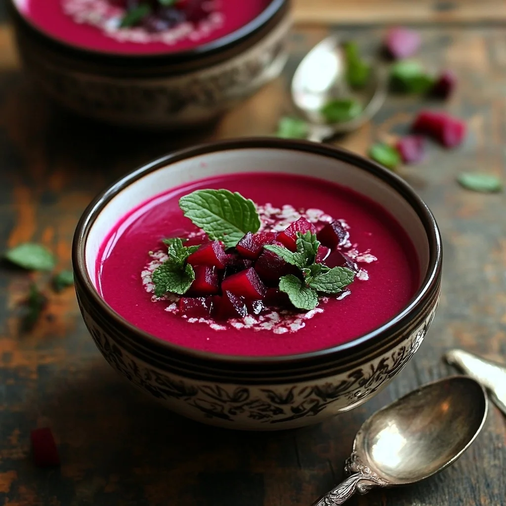 Cold Soup With Beets: Warmth in Every Bowl