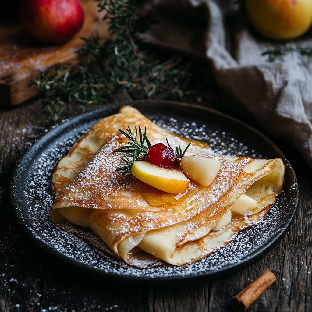 Delicious Crepes With Rosemary Honey Fruits: A Classic Recipe Worth Celebrating