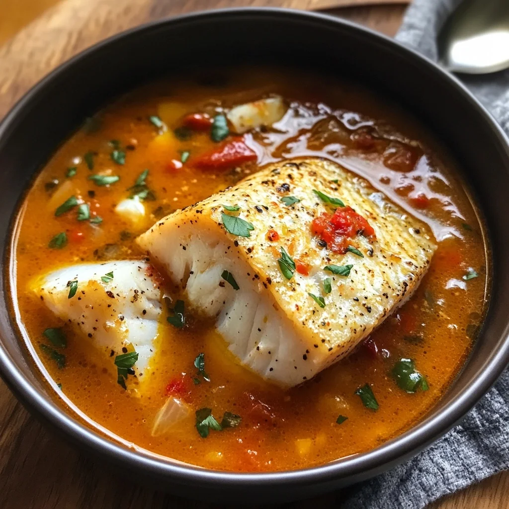 Fish Soup With Piquillos: Warmth in Every Bowl