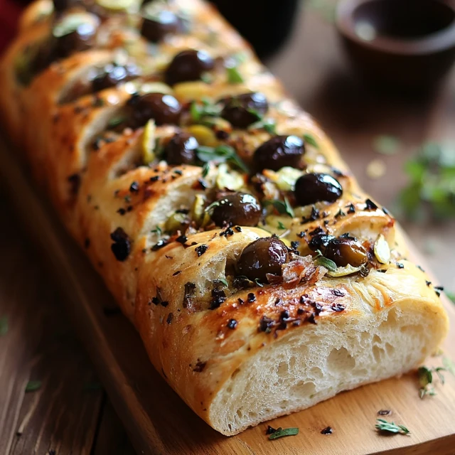 Homemade Olive Herb Bread: Baked with Heritage and Heart