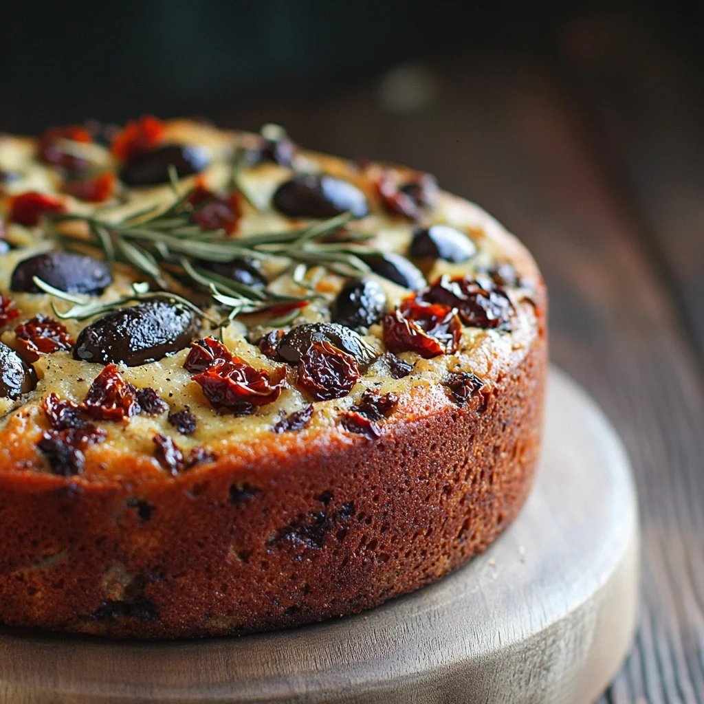 Olive Sundried Tomato Cake: A Sweet Taste of Tradition