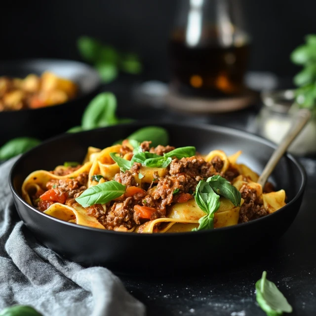 Pappardelle With Meat Rag: A Hearty Dish with Deep Roots