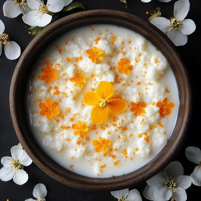 Rice Pudding With Orange Blossom: Comfort Food the Traditional Way