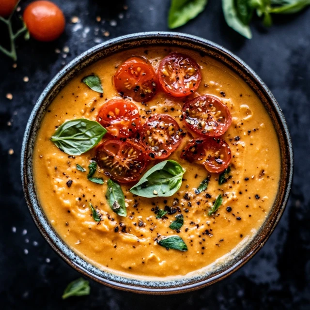 Roasted Tomato Bisque Creamy Comforting Treat: Warmth in Every Bowl