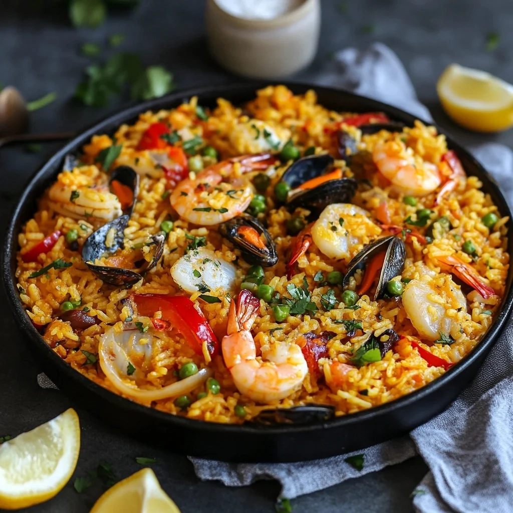 Seafood Rice Taste Of Sea On Your Table: Comfort Food the Traditional Way