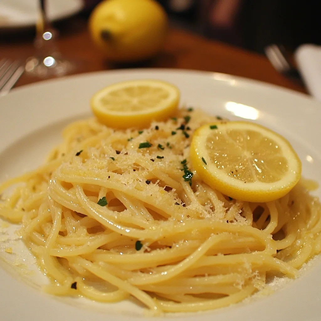 Spaghetti Al Limone Fresh Irresistible Dish: A Classic Recipe Worth Celebrating
