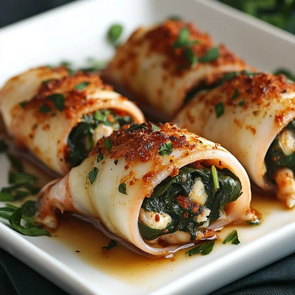 Stuffed Calamari With Spinach: A Classic Recipe Worth Celebrating