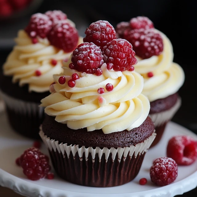 White Chocolate Raspberry Cupcakes: A Sweet Taste of Tradition