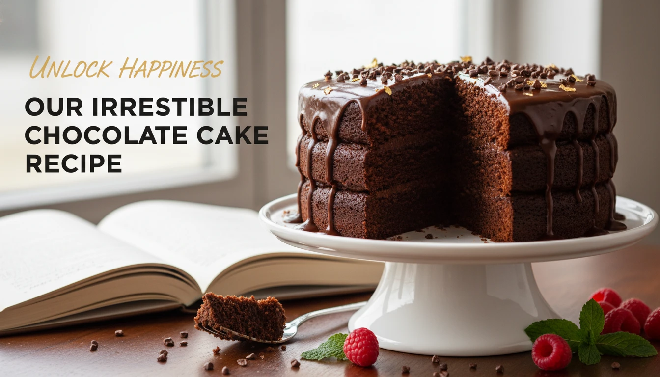 Unlock Happiness with Our Irresistible Chocolate Cake Recipe