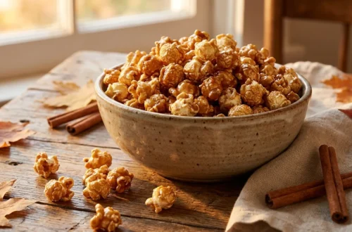 Cinnamon Caramel Corn Recipe (Easy Stovetop Method)