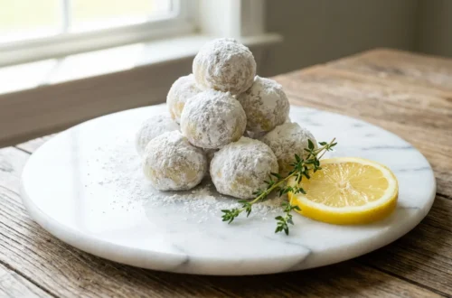 Easy No Bake Lemon Truffles Recipe