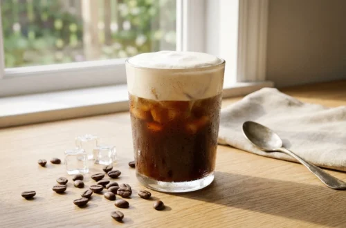 Homemade Iced Cold Foam Coffee Recipe (Copycat Starbucks)