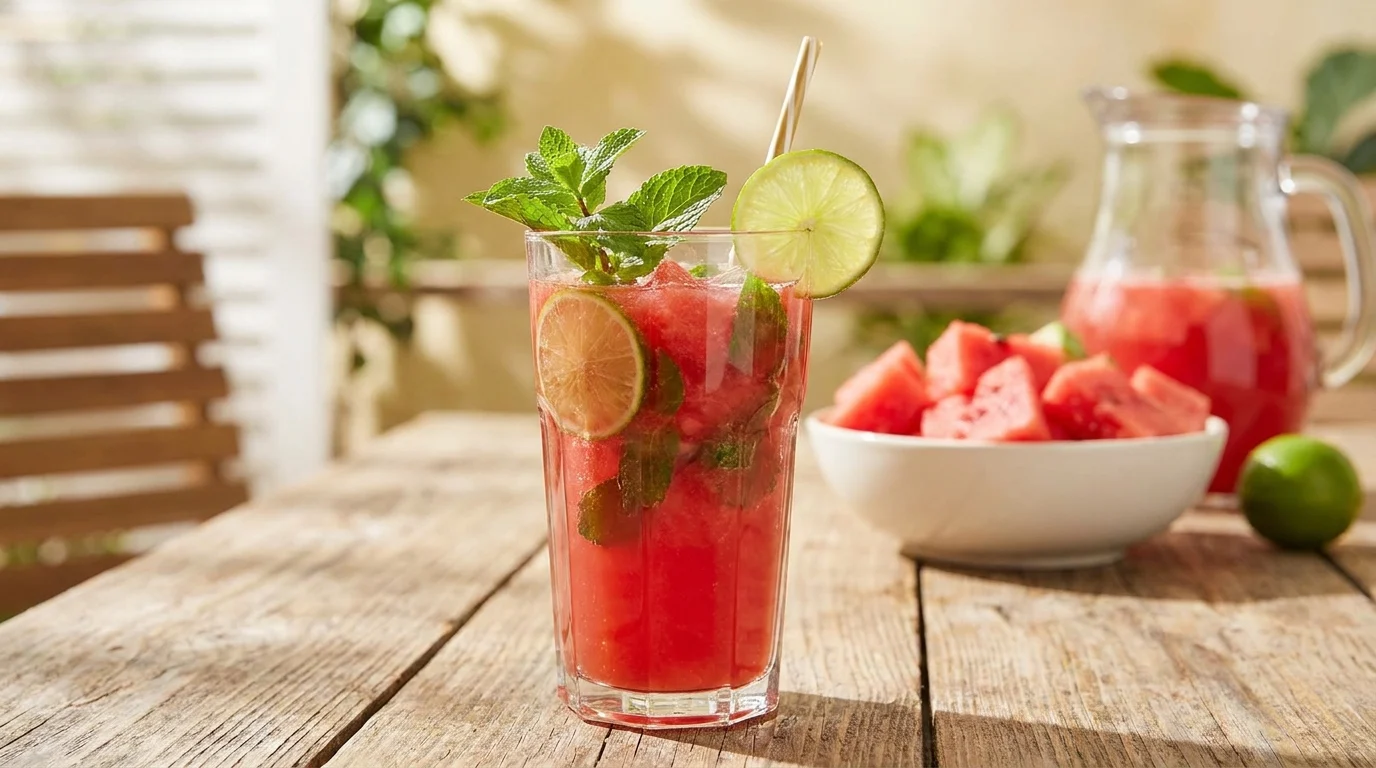 Watermelon Mint Cooler Recipe (Refreshing Summer Drink)