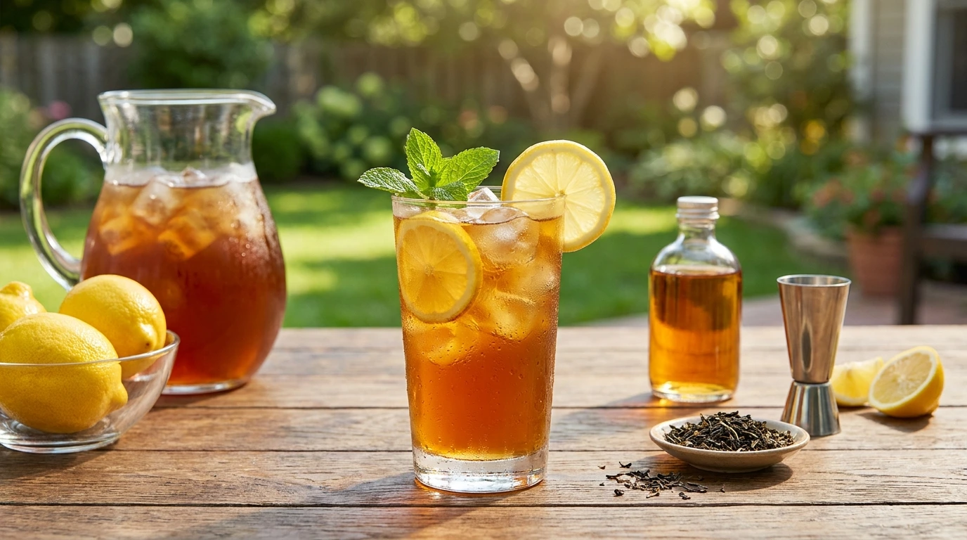 spiked arnold palmer recipe easy backyard cocktail featured
